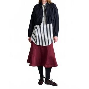 NEW BITTE KAI RAND fukkura bomber jacket in black